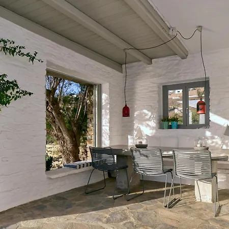 Ferienhaus Seafront With Private Dock On The Sea Koundouros